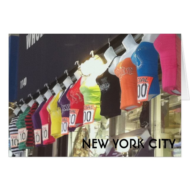 Nueva York City NYC Venta de ropa de distrito mayo (Anverso (Horizontal))