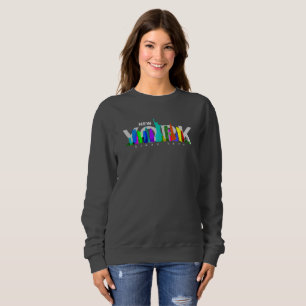 Nueva York Ciudad   Sudadera de Mujer