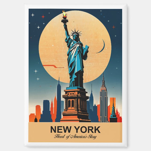 Nueva York: El corazón del imán narrativo de Estad (Anverso)