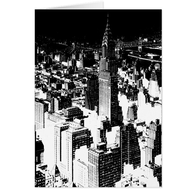 Nueva York en blanco y negro (Frente)