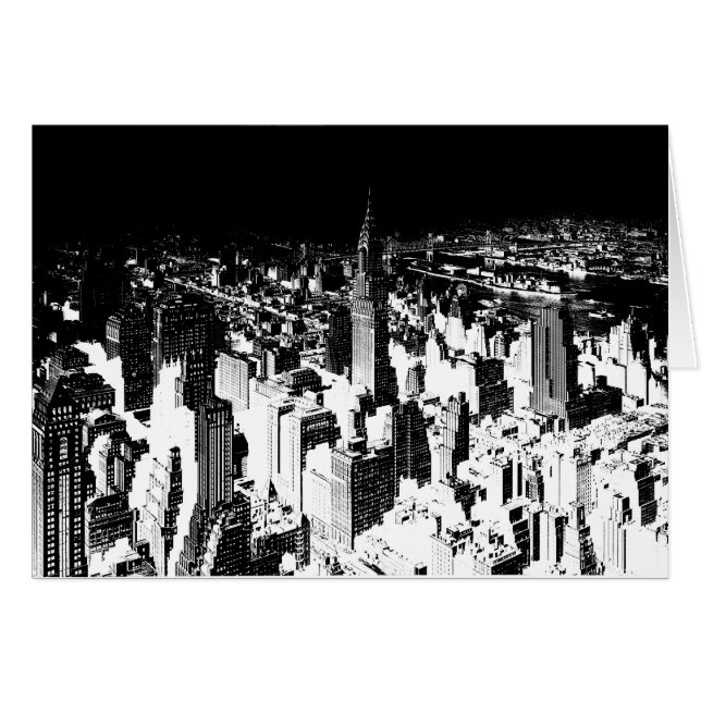Nueva York en blanco y negro (Anverso (Horizontal))
