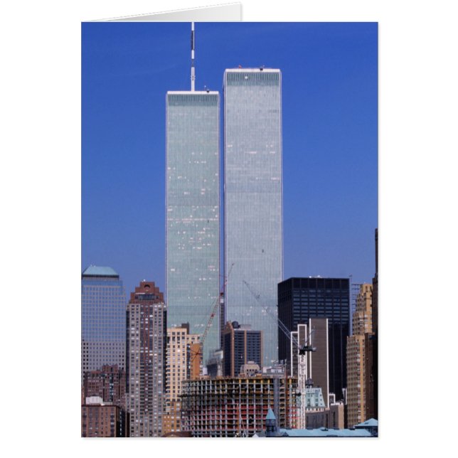Nueva York, Estados Unidos. Torres gemelas del fam (Frente)