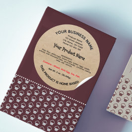 Nueva York Ley de alimentos artesanales Etiqueta p