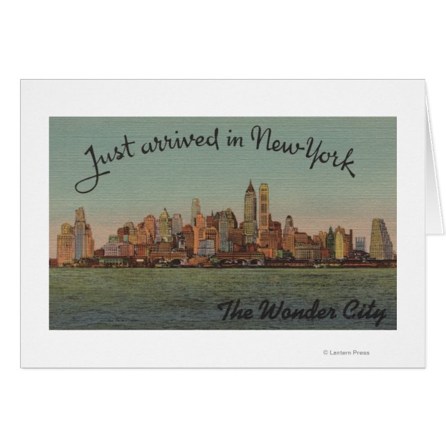 Nueva York, Nueva York - Acabo de llegar - La mara (Anverso (Horizontal))