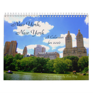Nueva York, Nueva York Un calendario para 2026