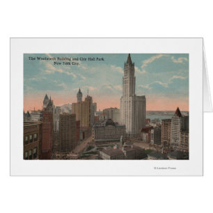 Nueva York, NY - edificio y ayuntamiento de