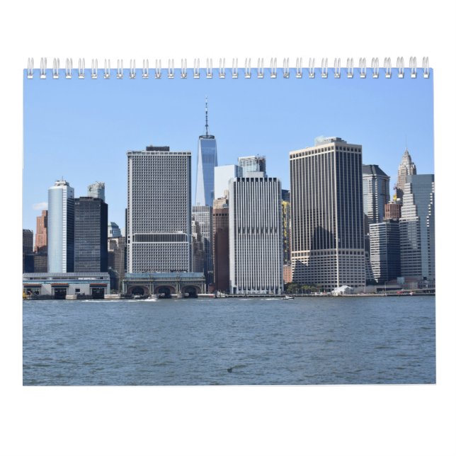 Nueva York para los Locals, del calendario del (Reverso)