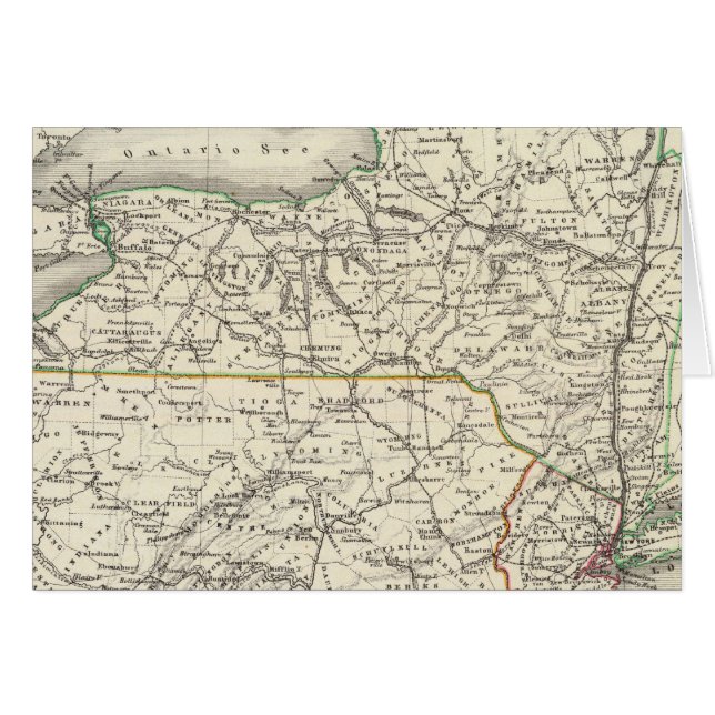 Nueva York, Pennyslvania y Nueva Jersey (Anverso (Horizontal))