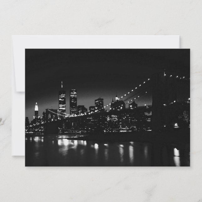 Nueva York por invitación nocturna (Anverso)