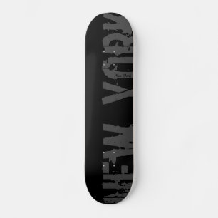Nueva York: Skateboard estilo urbano negro