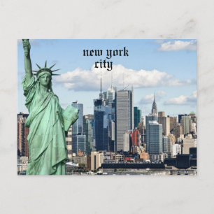 nueva york usa - postal