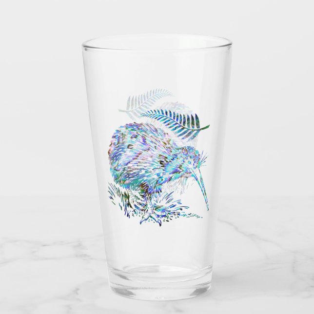NUEVA ZEALAND KIWI PAUA GLASS (Reverso)