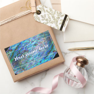 NUEVA ZEALAND KIWI PAUA PEGATINA PERSONALIZABLE