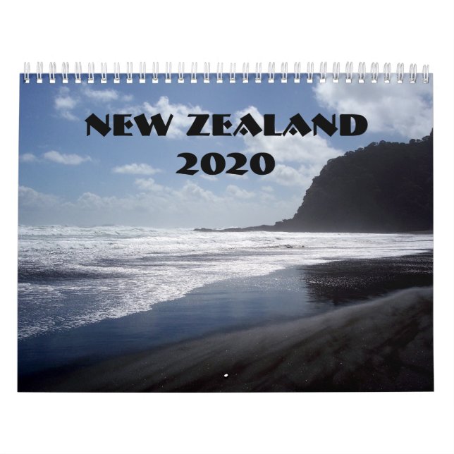 Nueva Zelanda - Calendario 2020 (Tapa)