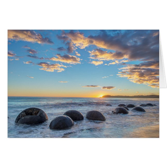 Nueva Zelanda, Isla del Sur, Cañones de Moeraki (Anverso (Horizontal))