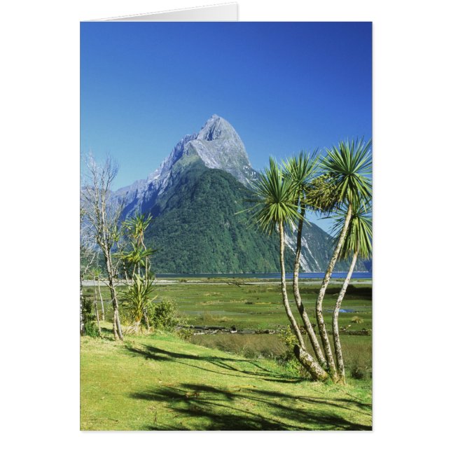 Nueva Zelanda, Isla Sur, Mitre Peak, (Frente)