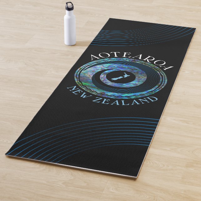 NUEVA ZELANDA KORU PAUA YOGA MAT (In situ)