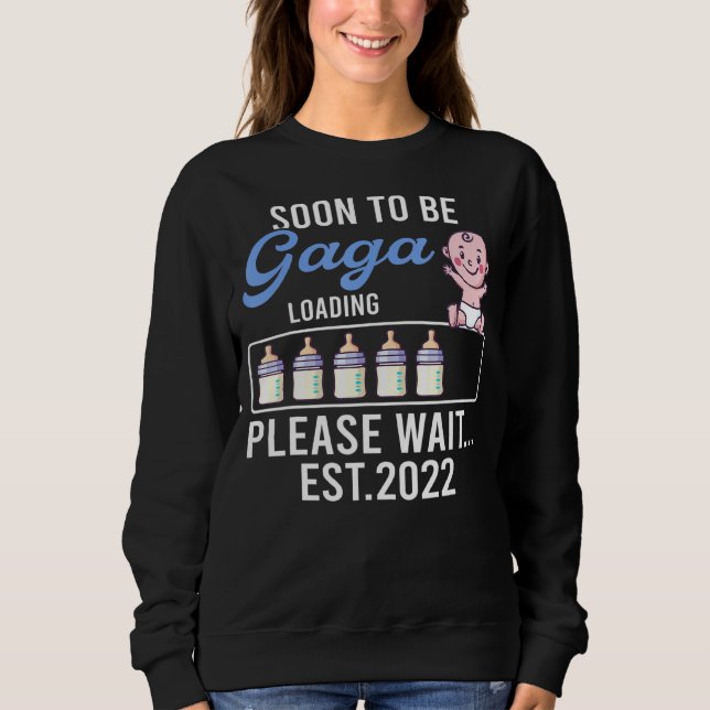 Nuevas Camisetas de Abuela Invitación de embarazo  (Anverso)