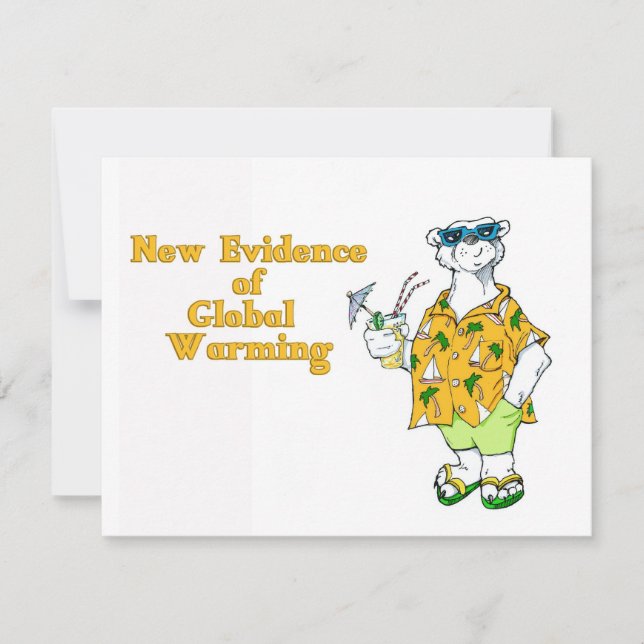 Nuevas evidencias del calentamiento global (Anverso)