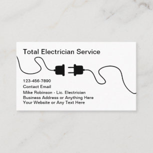 Nuevas tarjetas de empresa de electricidad