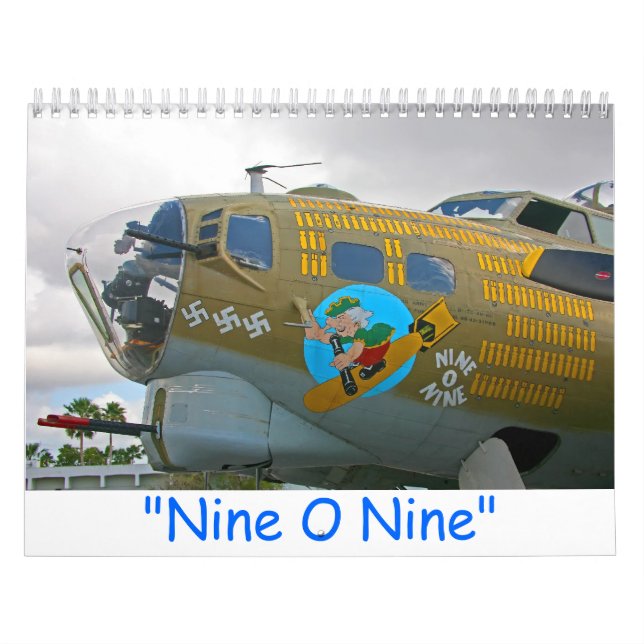 Nueve calendario de O nueve (Tapa)