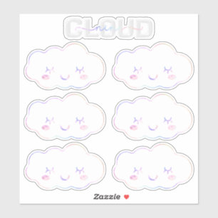 Nueve Pegatinas de cumpleaños - Kawaii Pastel Sk
