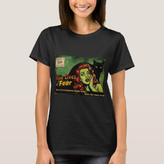 Nueve vidas de miedo – Edición n.º 1 Camiseta retr