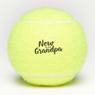 Nuevo abuelo Est. 2018 pelotas de tenis divertidas