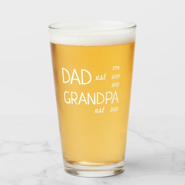 Nuevo abuelo personalizado (Anverso (lleno))