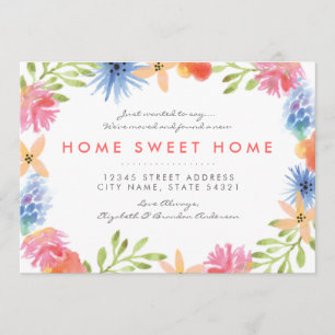 Nuevo anuncio de casa con flores de paraíso