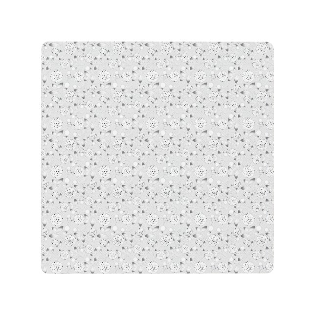 Nuevo arte de pared de metal con logotipo de texto (Anverso)