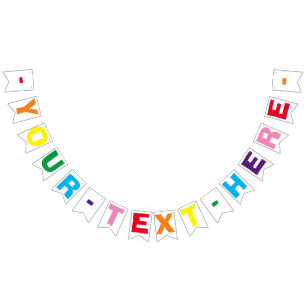 ¡NUEVO! Banner Bunting fiesta - 16 banderas y cade