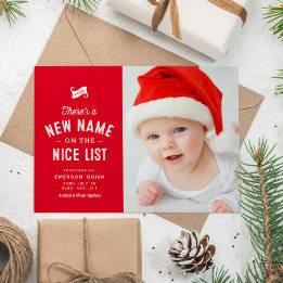 Nuevo bebé lindo dos foto rojo Navidad