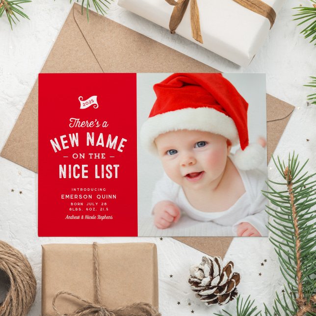 Nuevo bebé lindo dos foto rojo Navidad (Subido por el creador)