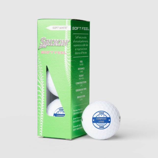¡NUEVO! Bolas de Golf - Srixon Soft Feel 13 - 3 pa (Embalaje)