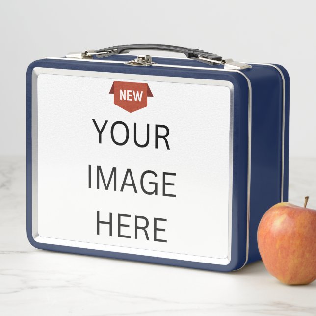 ¡NUEVO! Buzón metalizado - Azul - Personalizado (In situ)