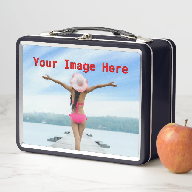 ¡NUEVO! Buzón metalizado - Personalizado negro (In situ)