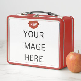 ¡NUEVO! Buzón metalizado - Rojo - Personalizado