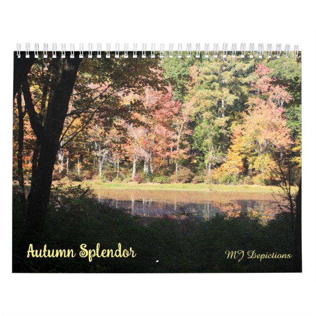 Nuevo calendario de esplendor otoñal de Hampshire (Tapa)