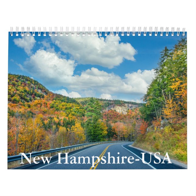 Nuevo calendario de Hampshire-USA (Tapa)
