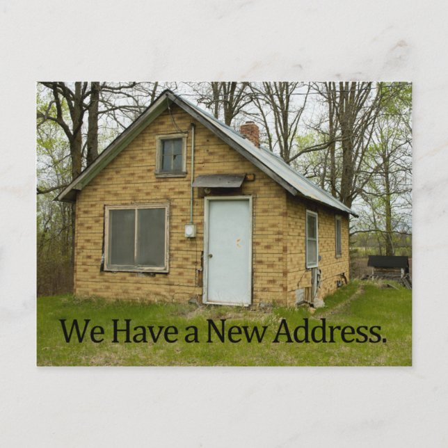 Nuevo cambio de dirección de la tarjeta de direcci (Anverso)