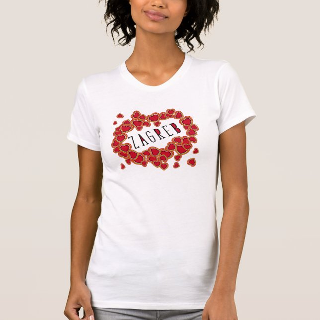 NUEVO - camiseta del croata de Zagreb (Anverso)