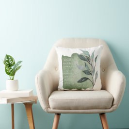 Nuevo Cojín decorativo motivacional final