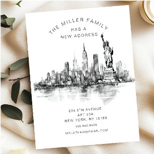 Nuevo comienzo Invitación de movimiento de línea a