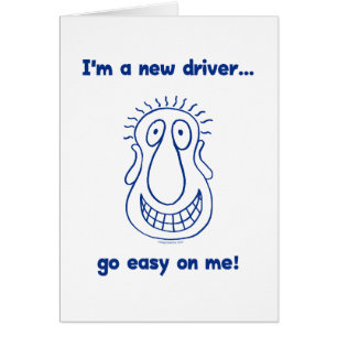 Nuevo conductor adolescente joven