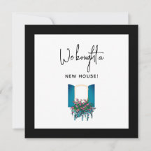 Nuevo cuadro de ventana de la casa con marco para