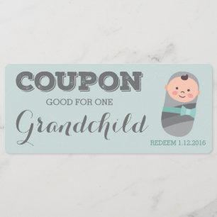 Nuevo cupón de Invitación para nieto
