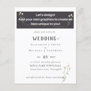 ¡NUEVO! DISEÑA TU PROPIO VOLANTE DE INVITACIÓN DE