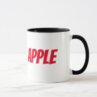 Nuevo diseño de Apple tazas tazas