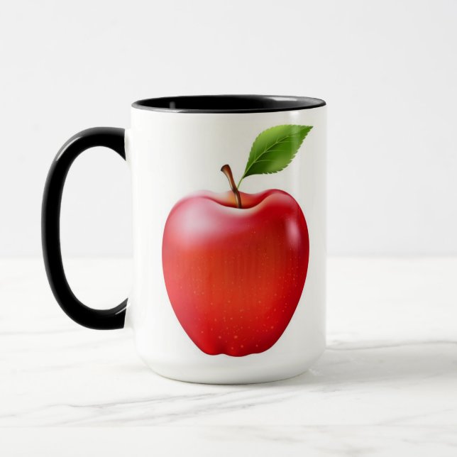 Nuevo diseño de Apple tazas tazas (Izquierda)